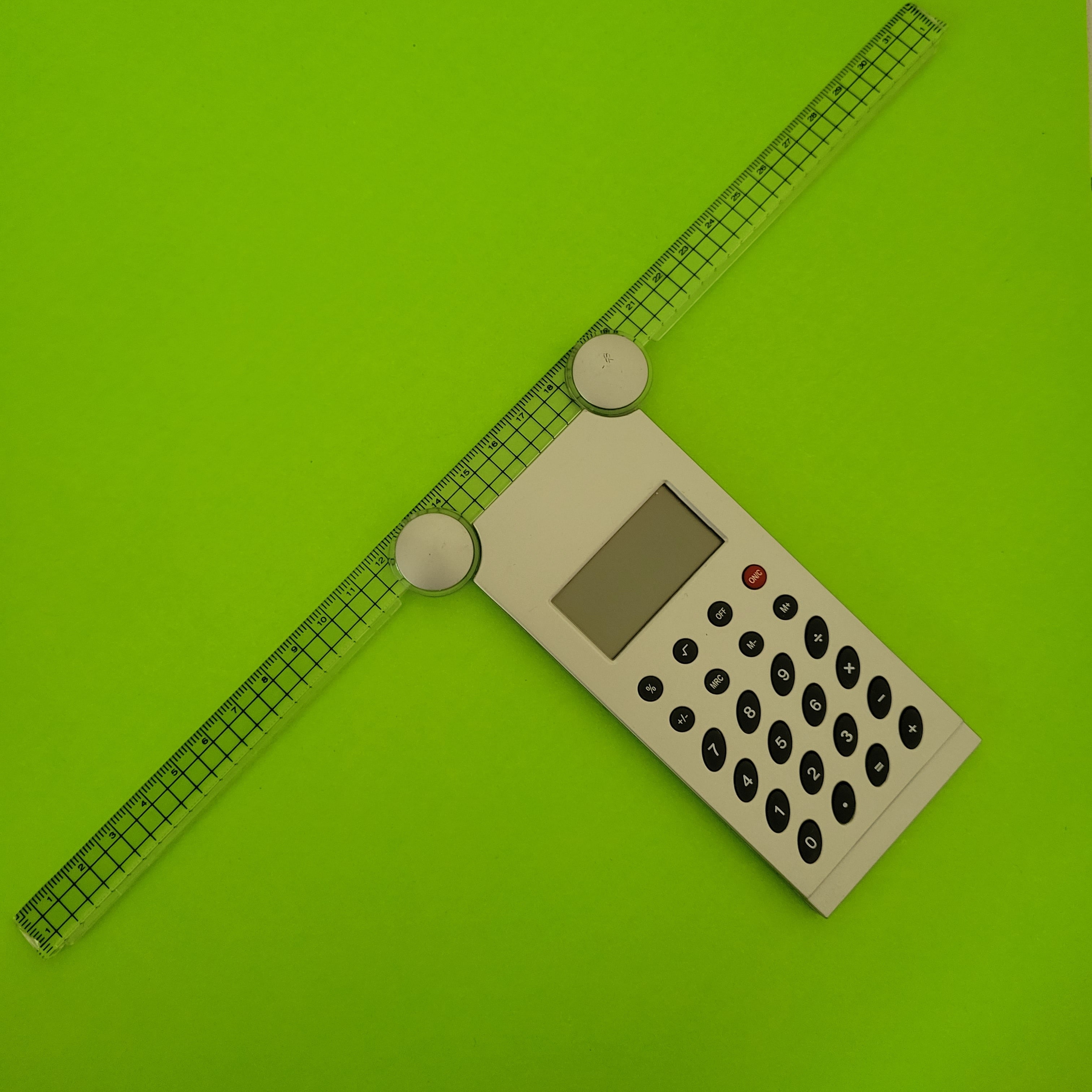 An image of the ruler on the ruler calculator